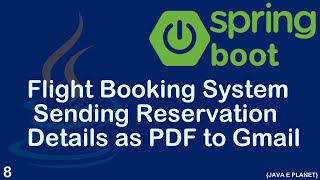 Send Booking Details as PDF to Gmail Using Spring Boot || #java || #springboot || #programming
