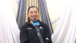 圧巻の演技！坂本花織インタビュー全部見せ！ 女子SP１位【全日本フィギュア２０２１】