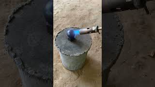 How to make iron ball red hot ? #trending #shorts #shortsfeed
