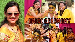 HALDI CEREMONY 💛 || ODIA BAHAGHARA || ବଡ଼ ଭାଈ ଙ୍କ HALDI || BADUA PANI || MANGANA || #youtube #haldi