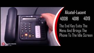 Alcatel-Lucent IPTouch 4008, 4018, 4019 Overview for the OmniPCX Office System