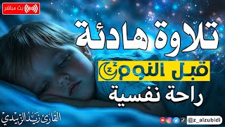 تلاوة هادئة تريح الاعصاب 🎶 صوت هادئ للنوم(ازح هموم قلبك)تلاوة للنوم💤راحة نفسية لا توصف💚 زيدالزبيدي