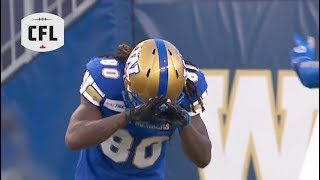 Grant races down field for kick return TD  | CFL 2019 - wk 9