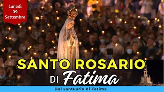 Il SANTO ROSARIO di FATIMA di oggi Lunedì 9 Settembre 2024 - Misteri Gaudiosi