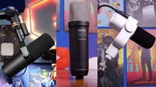 Shure SM7B vs Rode NT1 vs Blue Sona - my three favourite XLR mics