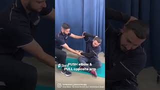 TAG your partner for this Upper Body Stretch