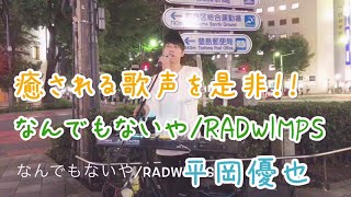 癒される歌声！！なんでもないや/RADWIMPS【平岡優也.路上ライブ】