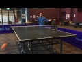 Harry Table Tennis-FH Pedulum serve 1 bounce (strong force) video 1