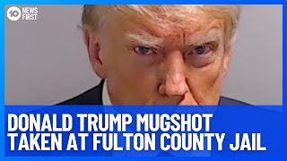 Mugshot Taken of Former U.S. President Donald Trump; Released on Bond From Fulton County Jail