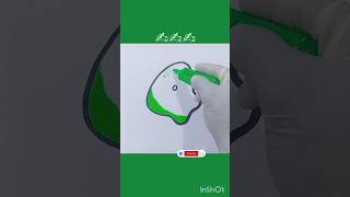 Drawing a Bubble Number 4 #drawingtutorial