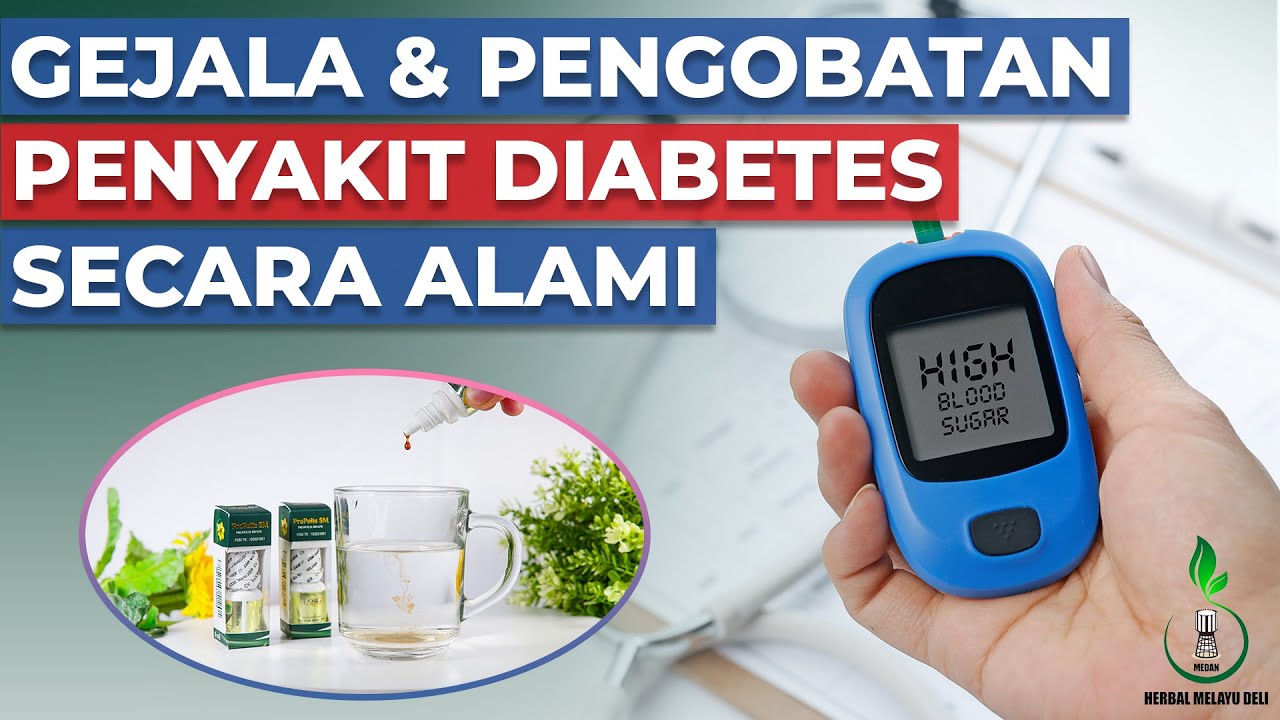 Gejala Penyakit Diabetes & Cara Mengobatinya Secara Alami || Propolis ...