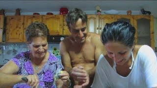 VLOG | Uncle Tony Laura & Nonna in the Kitchen - Italy Part 4