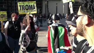 New York Comic Con 2012 - Troma ... "Protest"? ...