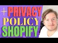 How to Add Privacy Policy in Shopify 2021