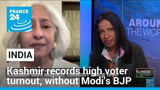 India's Kashmir records high voter turnout – without Modi’s BJP on ballot • FRAN