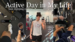 5AM VLOG: Sunrise Run, Journaling, Staying Active, Motivation & Productivity Tips
