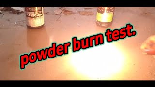 Powder BURN test.. H4350,  6.5 StaBall