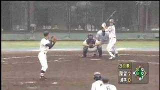 09夏　高校野球　埼玉大会　浦和学院　聖望学園戦敗退