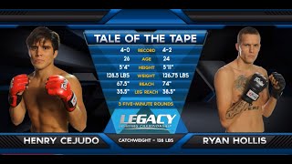 HENRY CEJUDO vs RYAN HOLLIS | *Free Fight* | LFA MMA