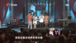 王錚亮＆张靓颖20100616《千言萬語》真音乐真LIVE(下)