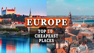 Discover The Top 10 Cheapest Places to Visit in Europe in Spring 2024 | Travel Guide Video
