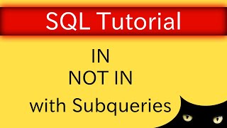 SQL Tutorial - NOT IN | Database Tutorial 5h
