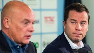 Presskonferens med Daniel Andersson och Uwe Rösler