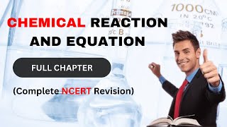 Complete NCERT Revision of Chemical Reactions and Equations | Class 10 CBSE | Learns Bright