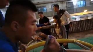 mannequin challenge in HK park