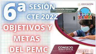 CEAA PEMC y la SEXTA Sesión Consejo Técnico Escolar CTE 29 Abril 2022 Preescolar Primaria Secundaria