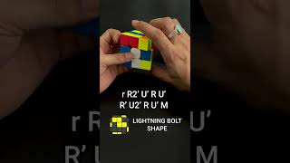 Rubik’s Cube OLL LIGHTNING SHAPE (49/57) with Fingertricks | Efficient algorithm