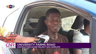 University farms roads: Contractors score project 85% complete | Citi Newsroom