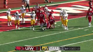 Football: SLU vs. UIW Highlights | Stephen Anderson