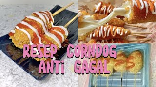 Bikin Cemilan Corndog Cuman Pake Takaran sendok Ternyata Semudah ini ‼️