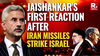 MEA S Jaishankar Opens Up On Iran Drone Strikes Over Israel | Republic TV Exclusive