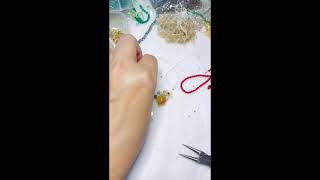 DIY Handmade Jewelry 【手工编花耳环】