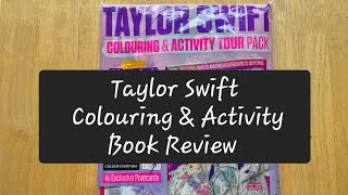 Taylor Swift Tour Colouring & Activity Book #taylorswift wift #colouringbook #activitybook #erastour