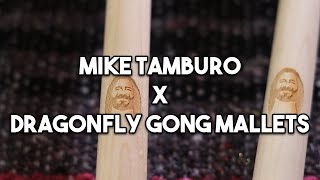 Dragonfly Percussion's Mike Tamburo Series | Gong and Singing Bowl Mallets for Sound Bath Meditation