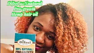 Difeel hemp 99% Natural Pro-Growth  Hemp Hair Oil Review