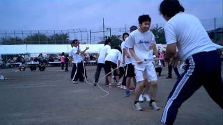 2011年　伊奈町第41回町民運動会 ながなわとび　予選　小針新宿