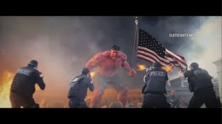 Red hulk kill all american soldier/red hulk new clips of killing people.