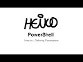 Windows PowerShell - How to - Defining Parameters