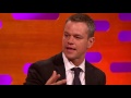 Matt Damon Gets Emotional Talking About Winning An Oscar - The Graham Norton Show