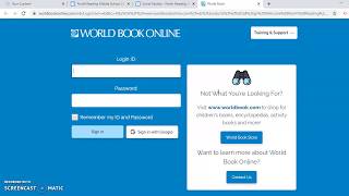NRMS Library World Book Database Tutorial