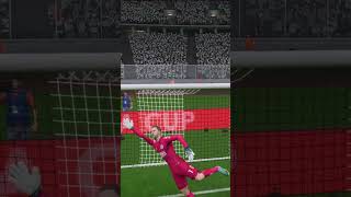 Head hit in the goal post | FIFA 23 #game #gaming #fifa23