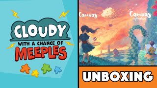 Canvas // Canvas: Reflections Unboxing - Cloudy with a Chance of Meeples