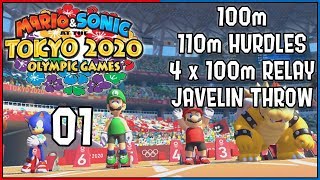 TIME TO NOT WIN SOME! WOOHOO! Mario and Sonic at the Olympic Games Tokyo 2020 Part 1 - DarkLightBros
