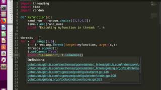 Python Multithreading use of join() and daemon Thread