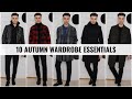 10 Autumn Wardrobe Essentials I Menswear Fashion