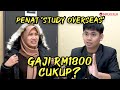 Penat 'Study Overseas', Gaji RM1800 Cukup?